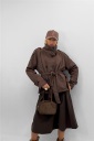 trench corto doppiopetto chamois